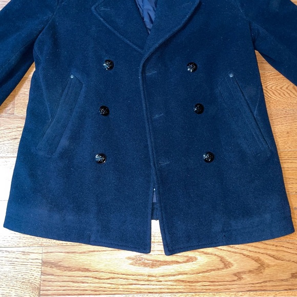 Men’s Nautica Navy Peacoat Jacket - Size Small - Picture 2 of 13